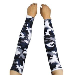 Camouflage Camo Arm UV Protection Golf Driving Outdoors Sleeve Set of 2